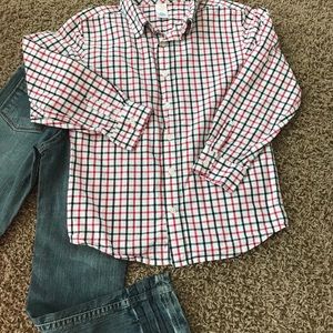 Gymboree boys button up shirt Size 7-8